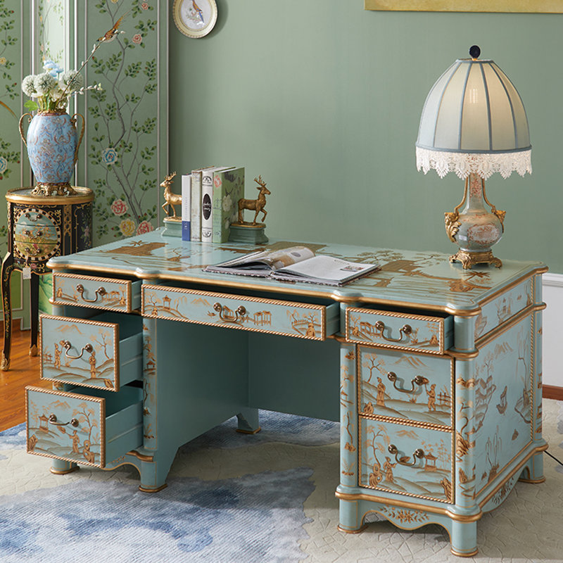 Bureau peint