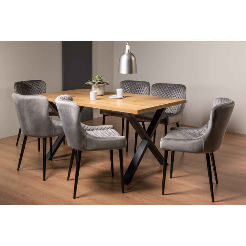 6 - Person Dining Set, Grey