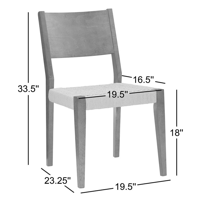 Chaise d'appoint Aniek, Naturel