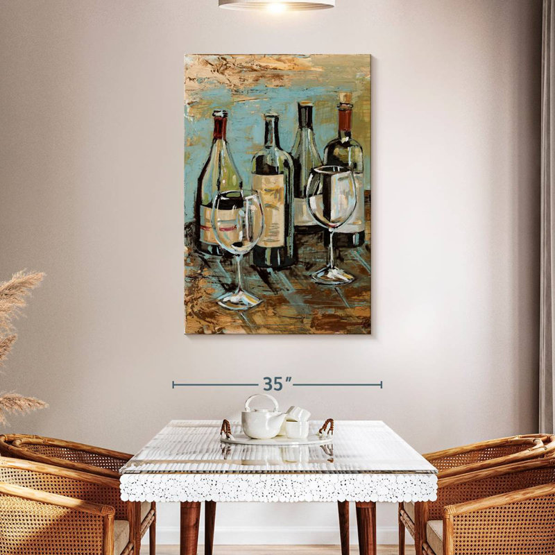 Yarlin Wine I, 48" H x 32" W