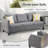 Rhyis 9 - Person Patio Conversation Set with Cushions-277433202