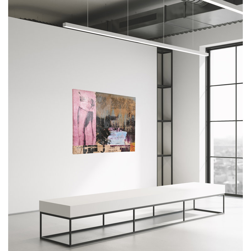 Le Beau Giclee by AFD Home 11158321 City Collage 1 Gallery Wrap, 36-Inch by 48-Inch