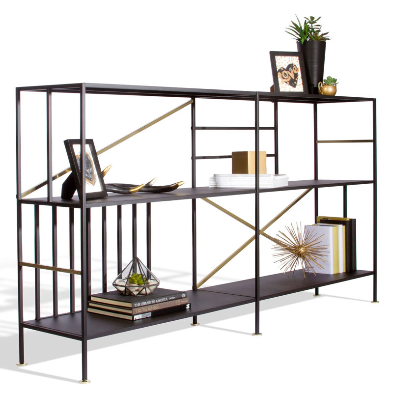 Tillis 96 cm H x 182 cm W Steel Bookcase