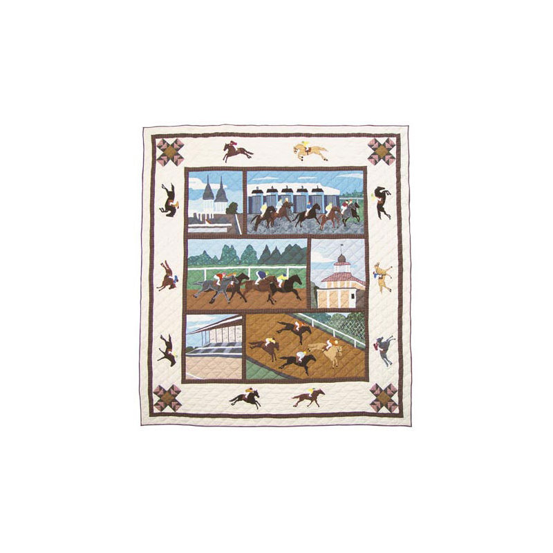 Derby Rustic Cotton Quilt, Full / Queen