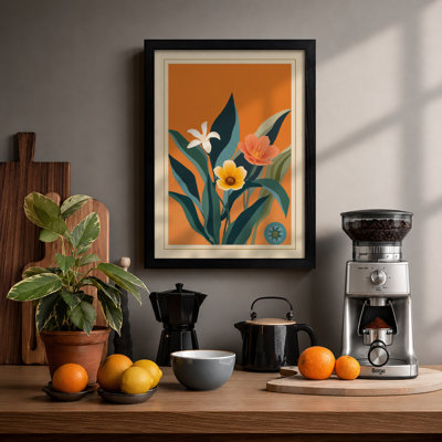 Triptych Botanical - Framed Print