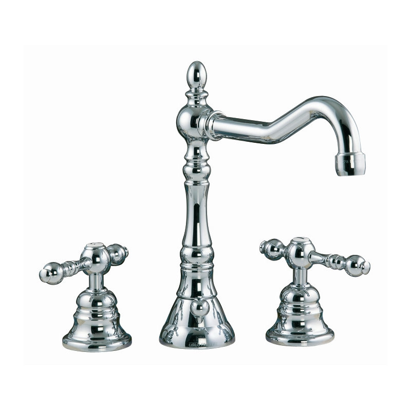 Robinet pour salle de bain Epoque, Nickel brossé