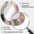 Pink Gold Circle Complexity - Modern Oval Wall Mirror-1788732257
