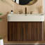 Meuble-lavabo moderne (avec meuble-lavabo et lavabo) avec rangement-380313286