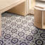Tamaris 8" x 8" Cement Patterned Wall & Floor Tile