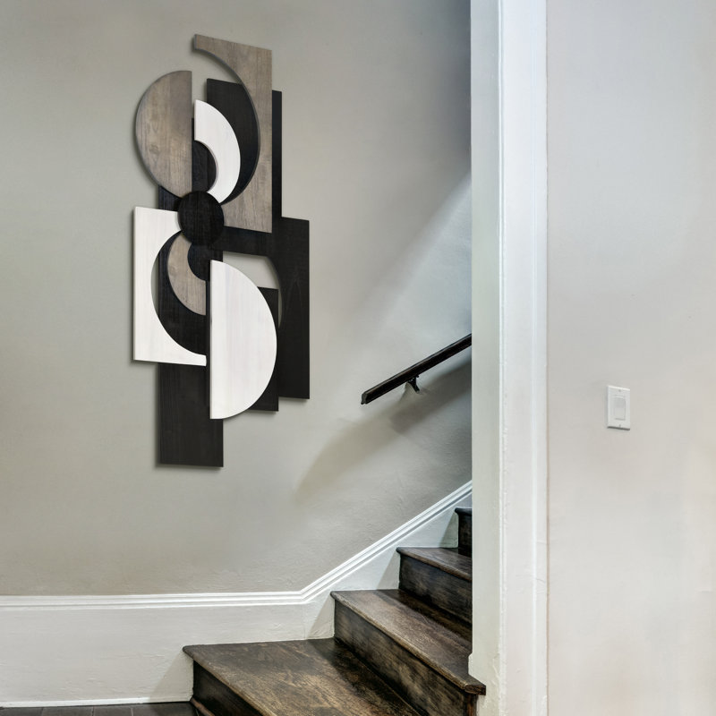 "Luminus Dusk" Hand Made & Hand Finished Dimensional Solid Paulownia Wood Abstracts Wall Art