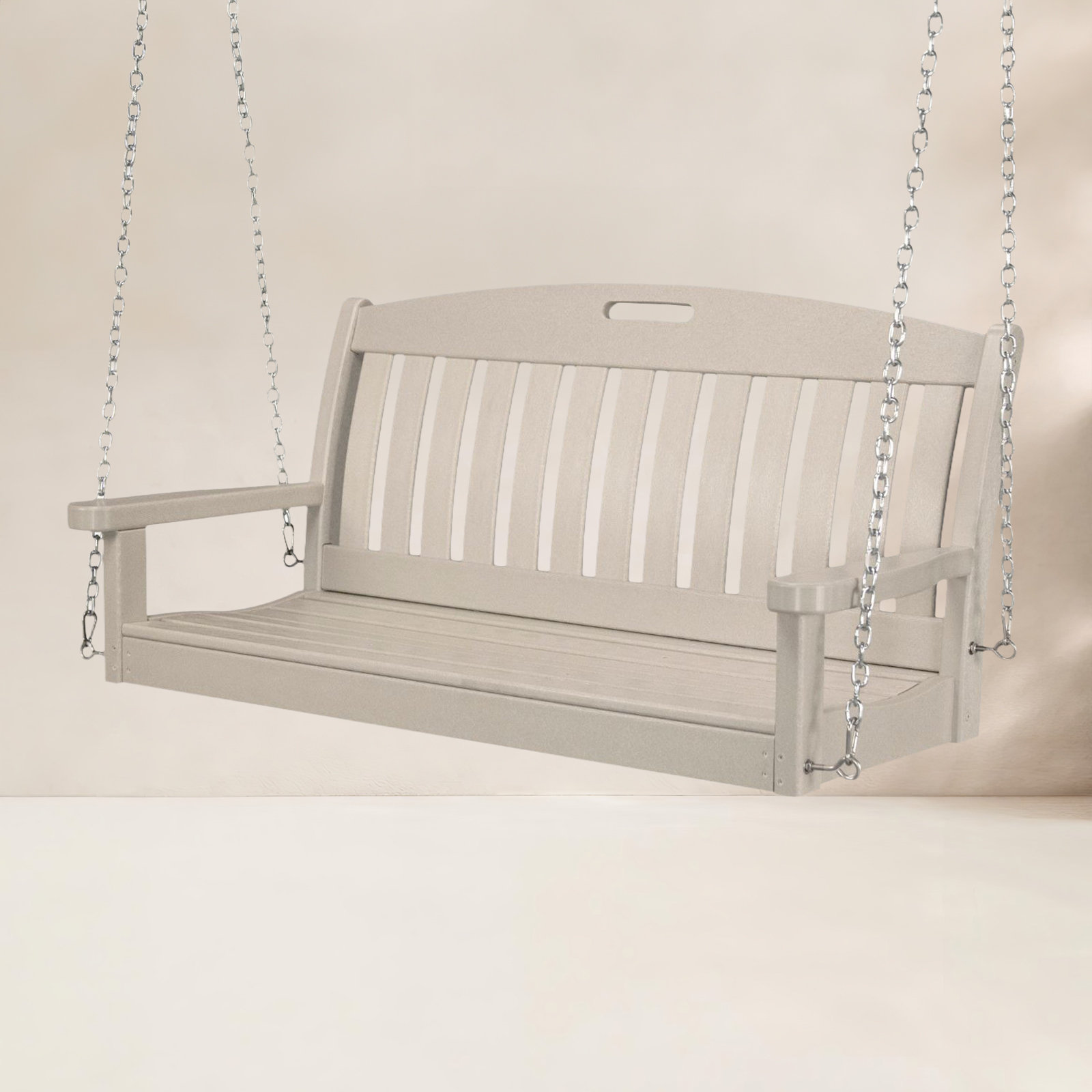 POLYWOOD® Nautical Swing, Sand