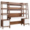 Bureau et bibliothèque en bois 3 pièces Modway Bixby