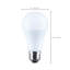 Ampoule DEL A19 15 watts 1600 lumens 80CRI E26 à culot moyen en plastique 120 volts-1521984704