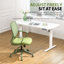 Chaise de bureau colorée, supportant 159 kg, idéale pour le télétravail ou le travail à domicile, avec dossier en maille.-17337312-17337338