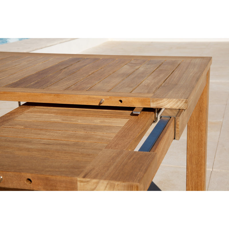 Linear Outdoor Teak Dining Table