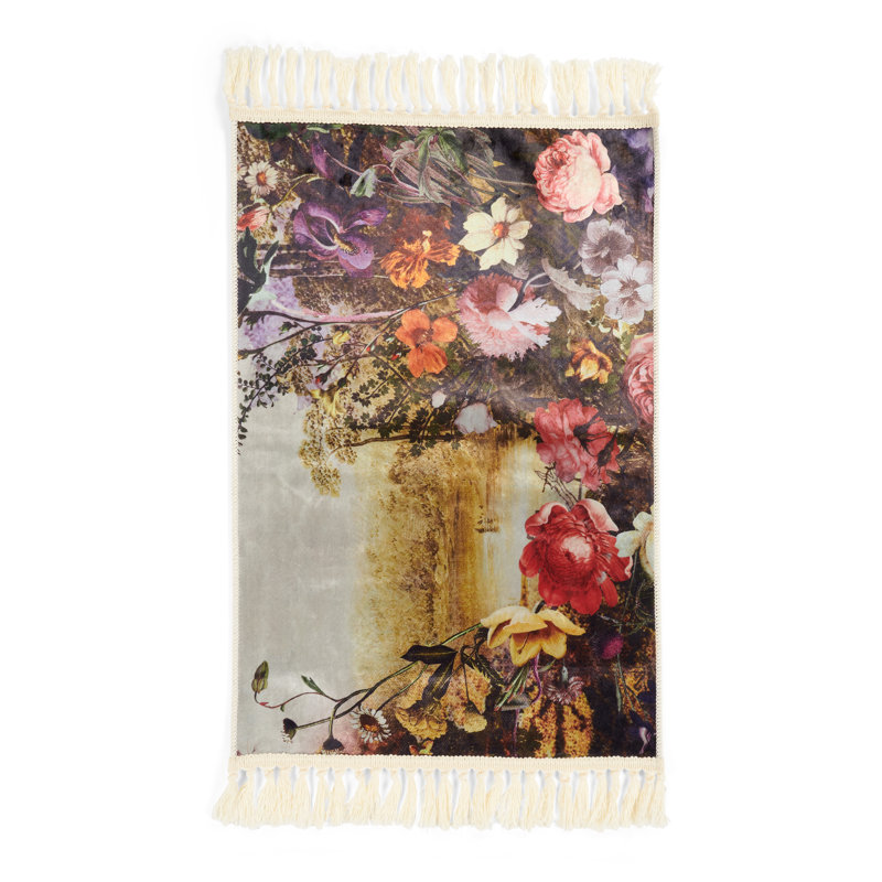 Florence Floral 60cm X 90cm Area Rug