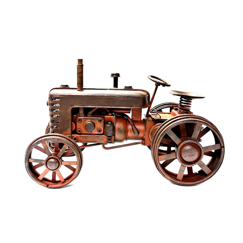 Tracteur rouillé rétro