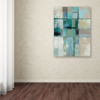«Island Hues Crop II», reproduction d'art sur toile tendue
