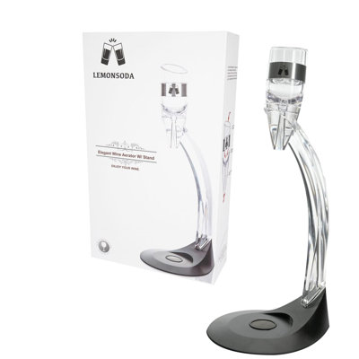 Wine Aerator Decanter Stand Set