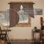 Ensemble de 2 festons Prescott Prairie festonnés 36 x 36 x 18
