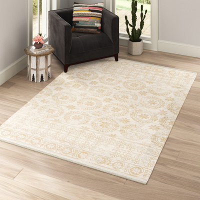 Tapis doré / gris Dickison