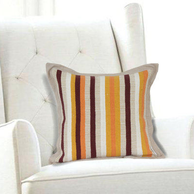 Striped Throw Pillow