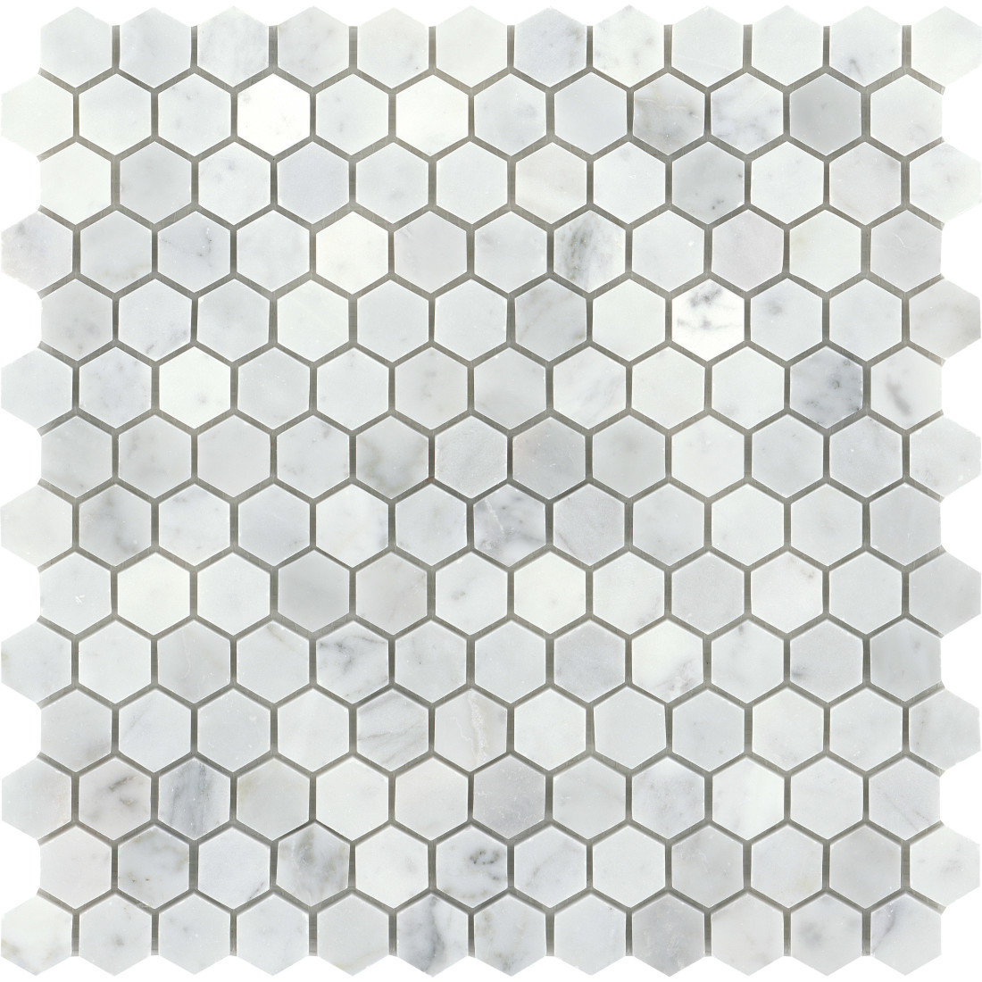 Emser Tile Bianco Gioia Hexagon Honeycomb Mosaic Tile | Wayfair