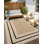 Tapis en jute tissé à la main Alcanza