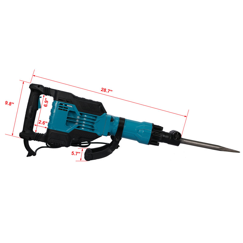 1900 Bpm 1700w Electric Demolition Jack Hammer
