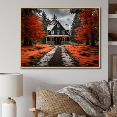 " Red Farmhouse Rustic Elegance IV "