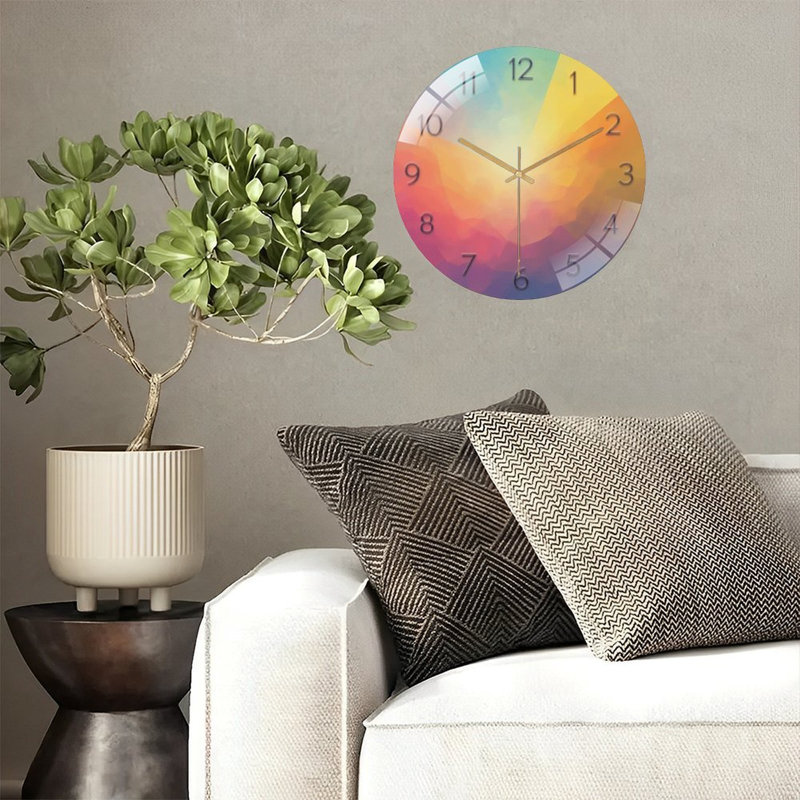 Horloge murale 12 po