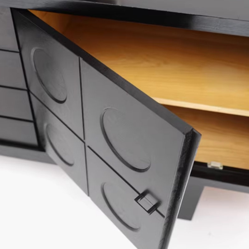 Meuble télé en bois massif Design sens, 70.86"