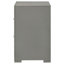 Table de chevet 2 tiroirs Pierce Grey-776011220