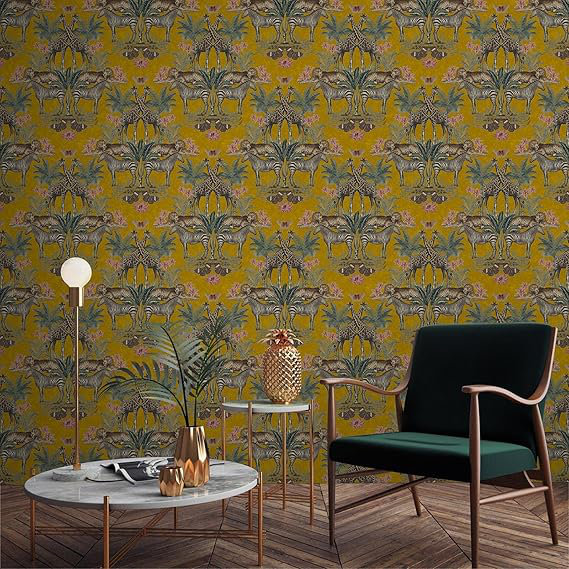 Mira Animal Kingdom design Wallpaper 10m x 53cm Roll
