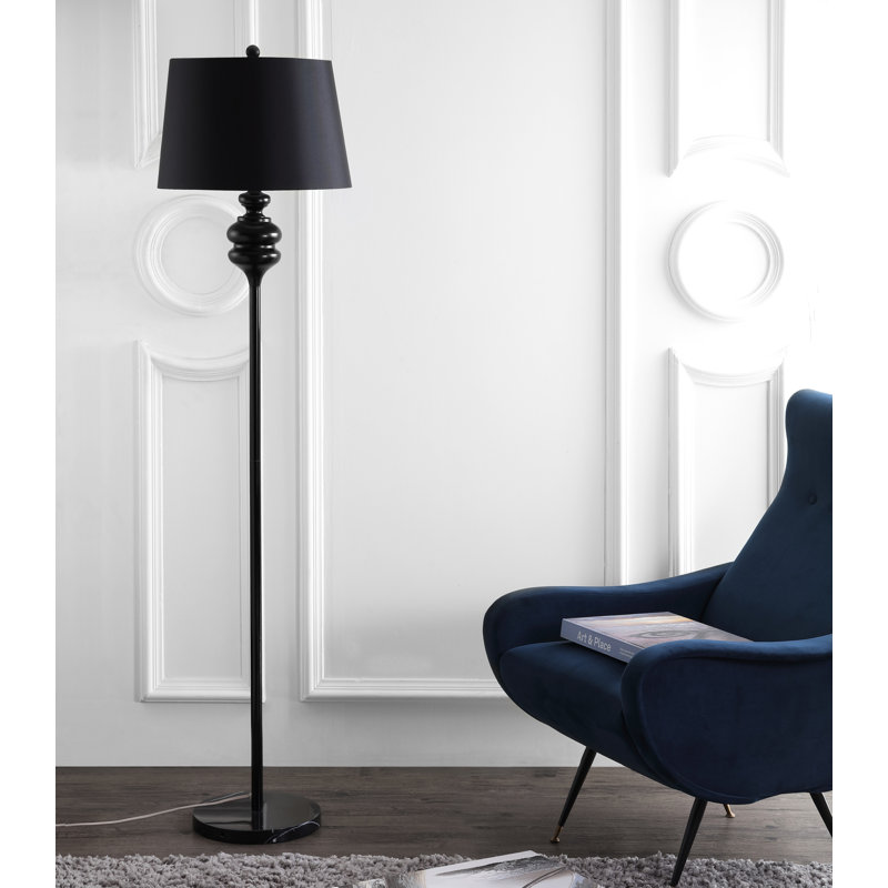 Wangaratta 67.5'' Traditional Floor Lamp, Black