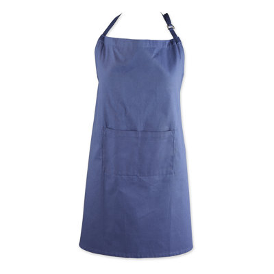 Solid Color Linen Bib Apron