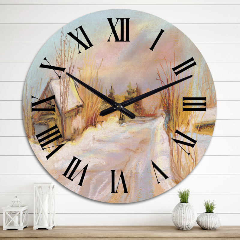 Horloge murale, Surdimensionné