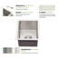 Évier de cuisine encastrable 13 po - Évier de cuisine encastré en acier inoxydable 13 po x 15 po x 9 po à cuve simple de calibre 16 / Évier de cuisine à cuve profonde de 9 po-117060735