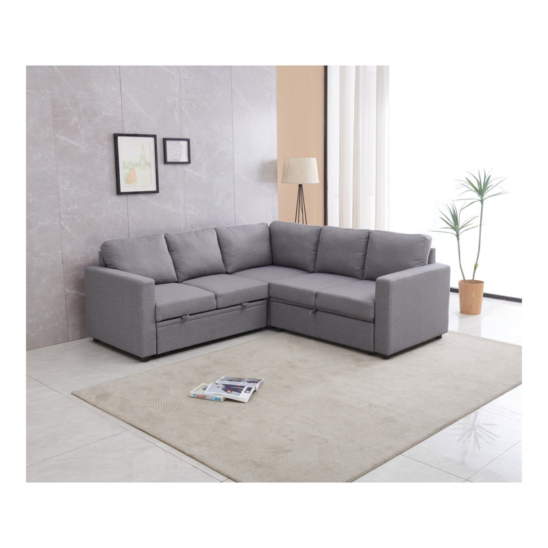 Canapé-lit modulaire, Gris