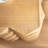 23.62"Height Three-Dimensional Embossed  Pattern Design Retro Side Table Retro Furniture