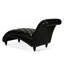 Chaise longue tendance avec tissu en velours et tissu Pu-120965987