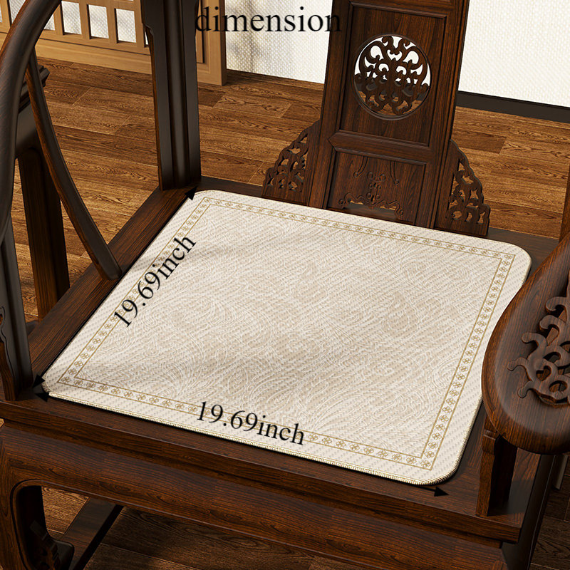 Coussin de chaise d'intérieur, 19,68 po x 19,68 po