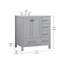 Ensemble de meuble-lavabo simple 32 po Hines-696728280
