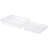 Sorbus Storage Set with Secure Lids - Clear Stackable Plastic Bins - 4 Pack-916795127