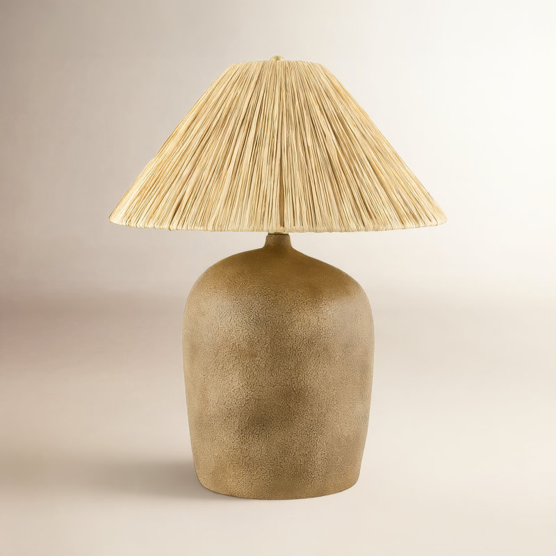 Danica Table Lamp, Green, Seagrass Empire