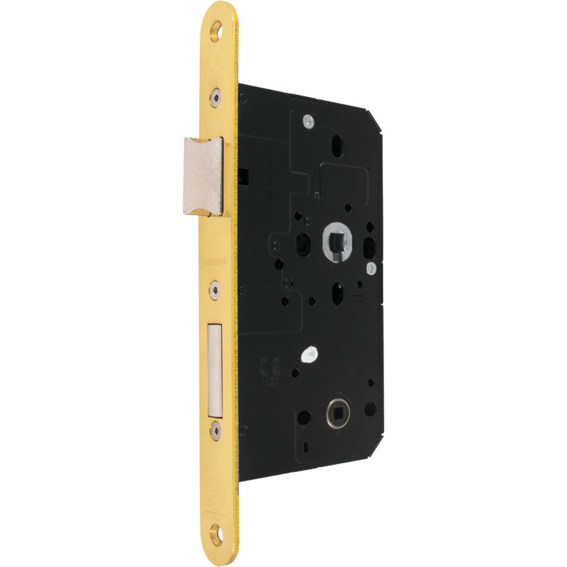 Access Flush Latch, Gold, 23.5cm H x 1.6cm W x 8.8cm D