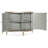 Melange Marguerite Two Door Demilune Chest