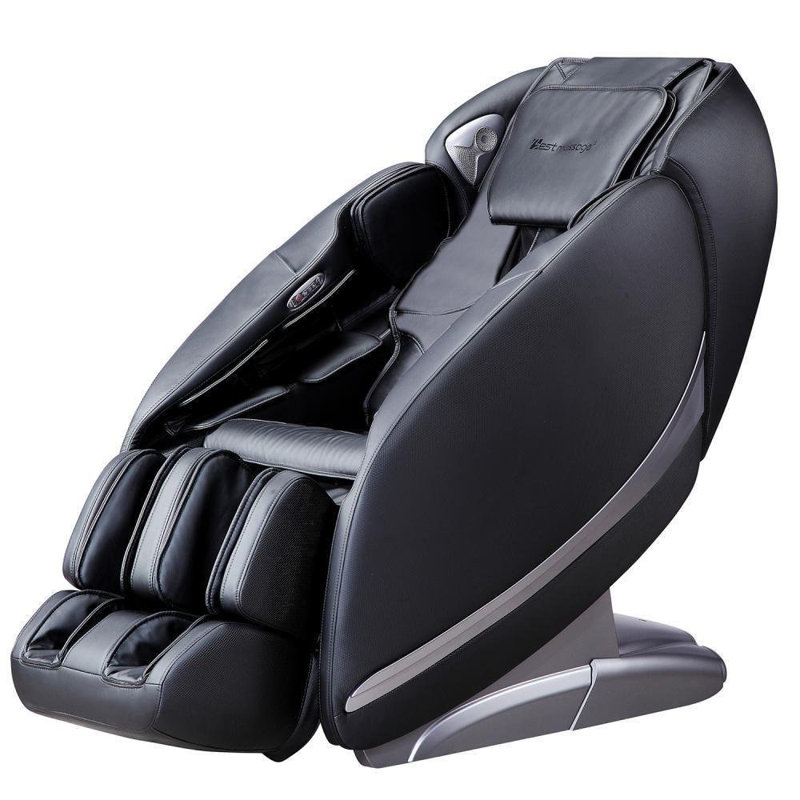 Faux Leather Heated Massage Chair