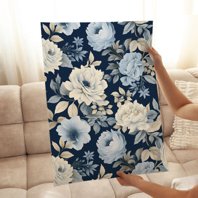 Floral Luxe Floral Elegance I Cottage Unframed Art Print