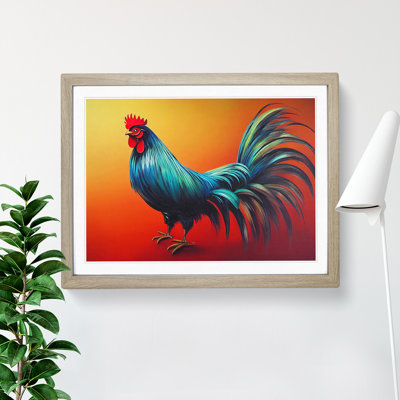 Bold Rooster - Single Picture Frame Print